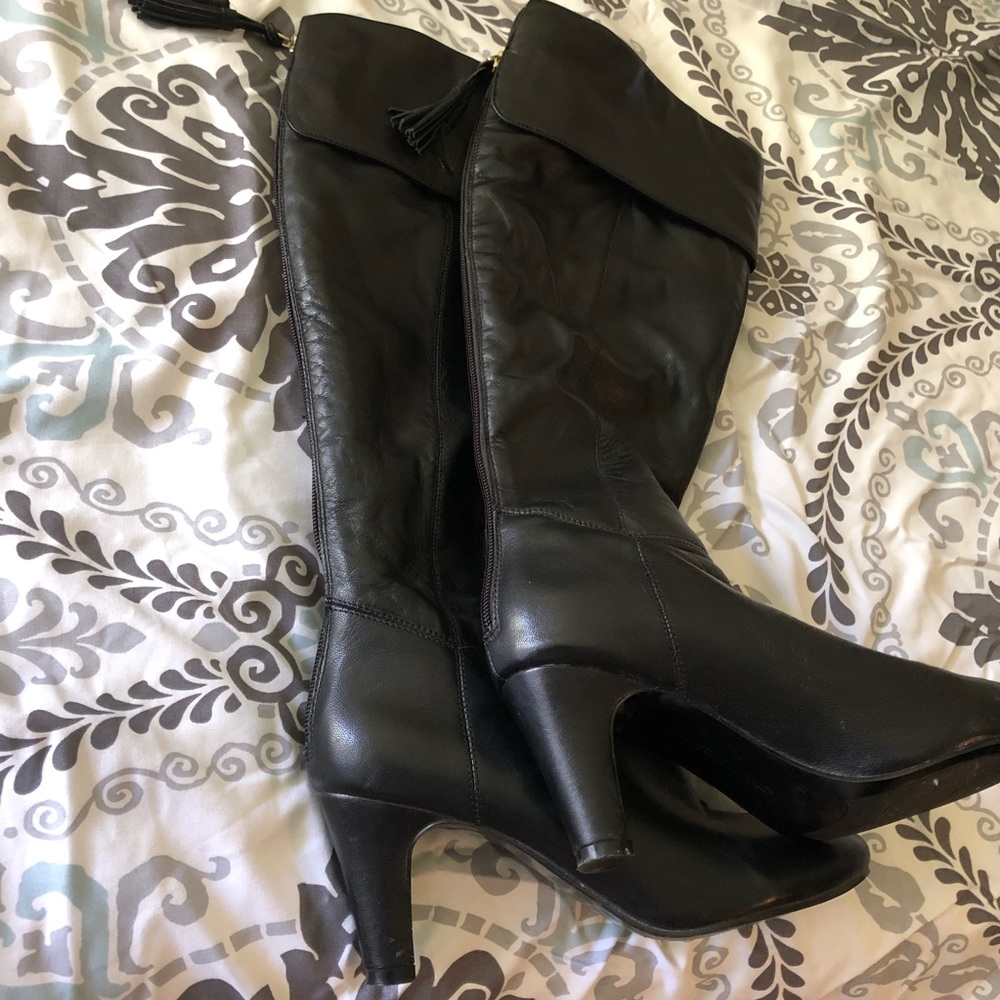 Size 6 1/2 with 2 inch heels -Bandilino